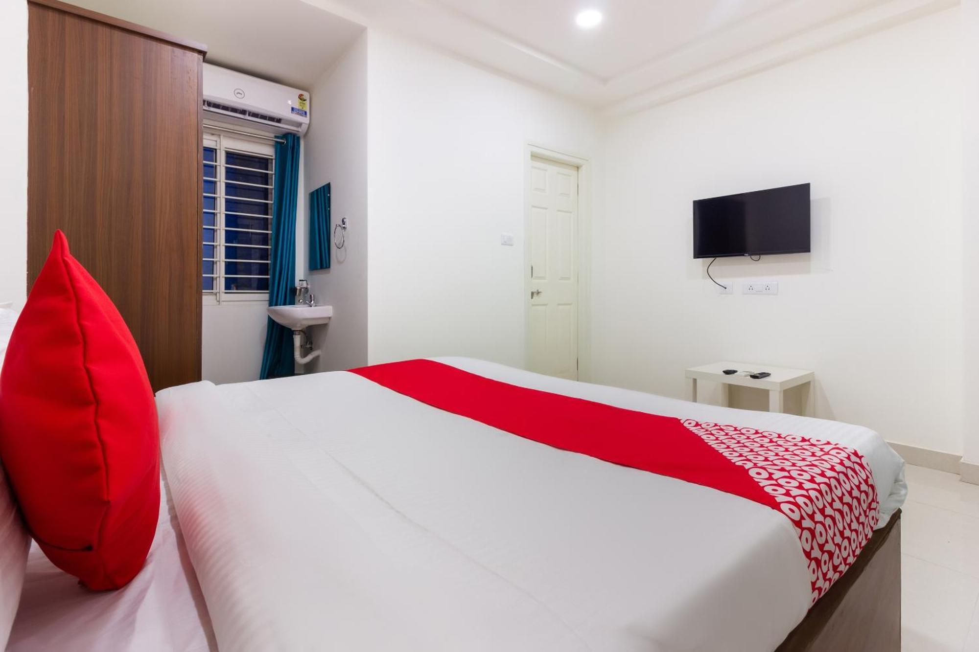 היידראבד Super Hotel O Qualia Inn Kondapur Near Botanical Garden מראה חיצוני תמונה